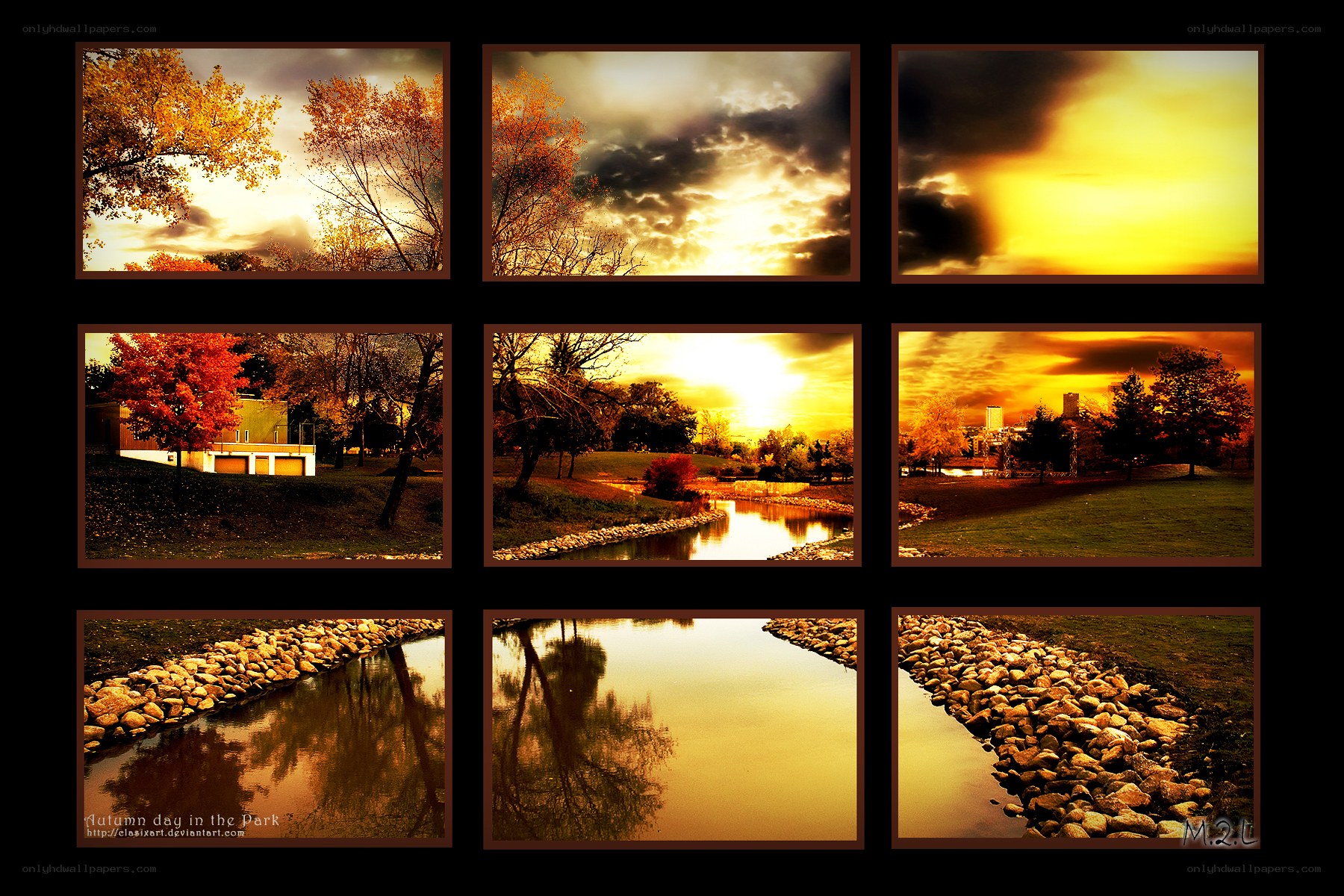 Autumn day in the Park