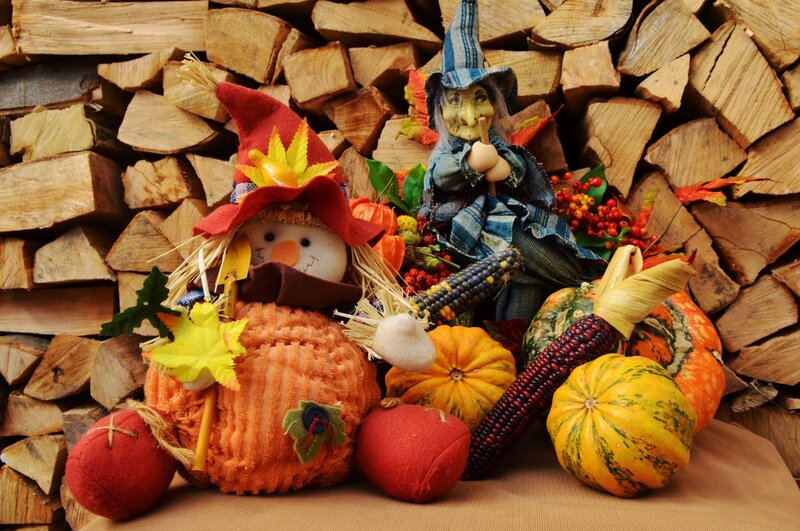 Autumn Decorations — Orange