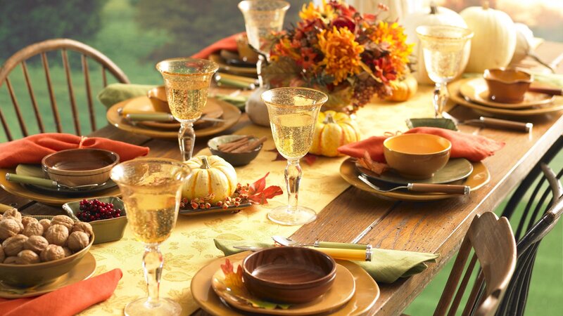 Autumn Dinner Table