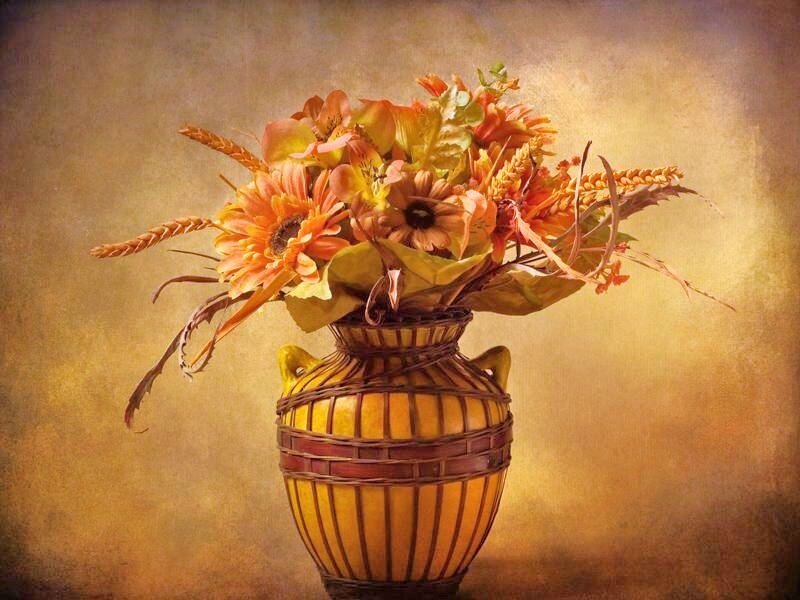 Autumn floral arrangement