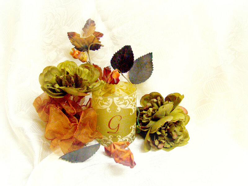 Autumn Floral Arrangement — Green