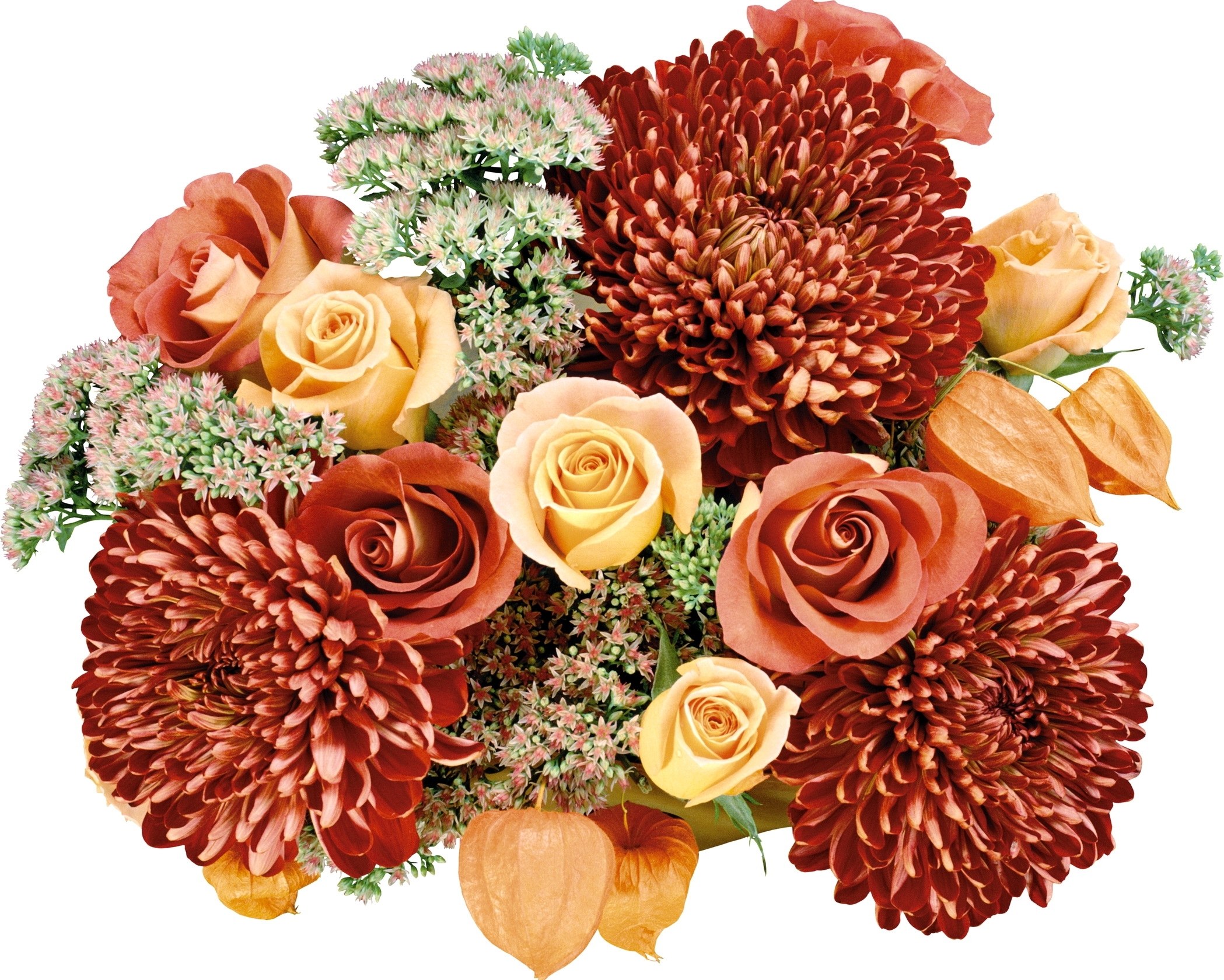 autumn floral arrangement
