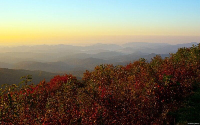 Autumn Foliage on Mountain