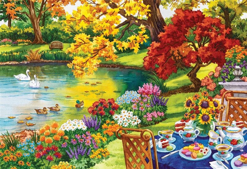 Autumn Garden Tea Party