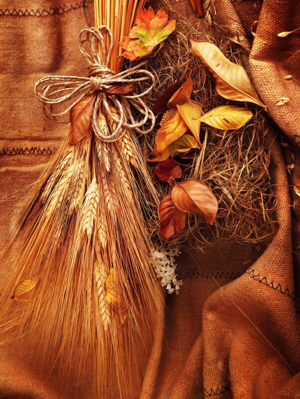 Autumn harvest arrangement
