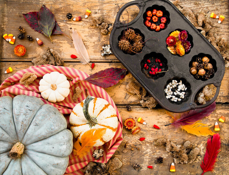 Autumn Harvest Arrangement — Brown