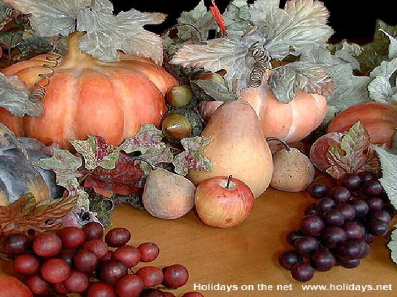 Autumn Harvest Arrangement — Orange, Photograph
