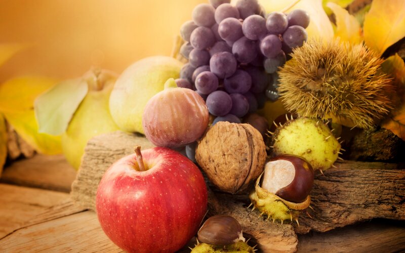 Autumn Harvest Fruits