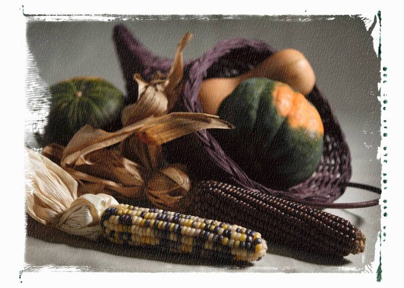 Autumn harvest still life