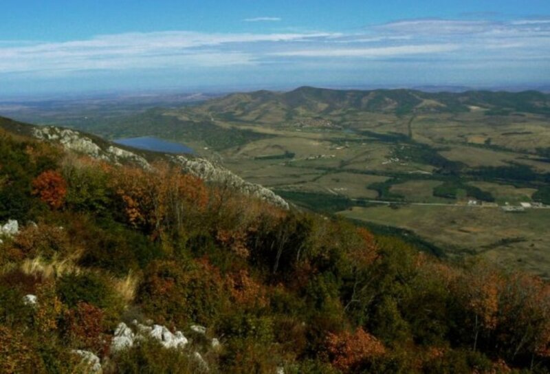 Autumn Hills and Valley