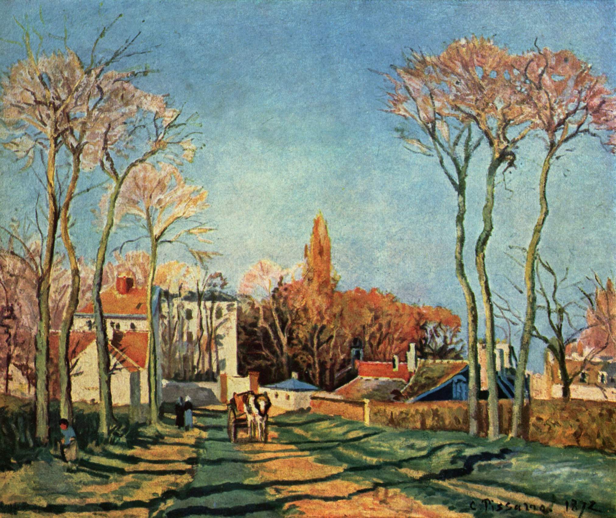 Autumn Landscape with Trees