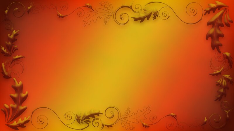 Autumn Leaf Border