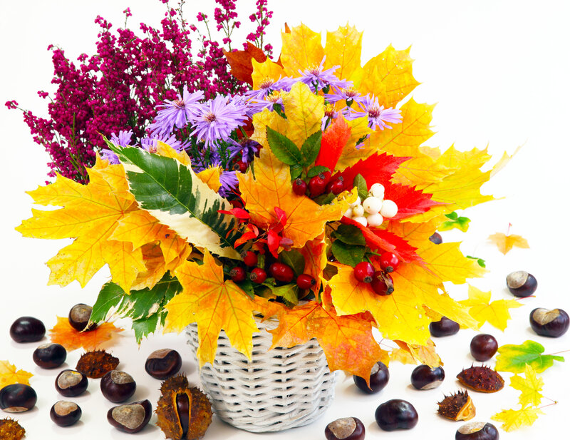 Autumn Leaf Bouquet