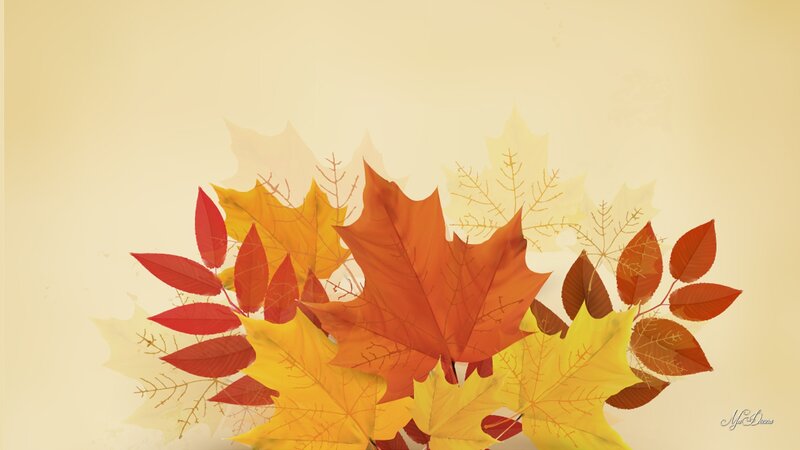 Autumn Leaves Arrangement