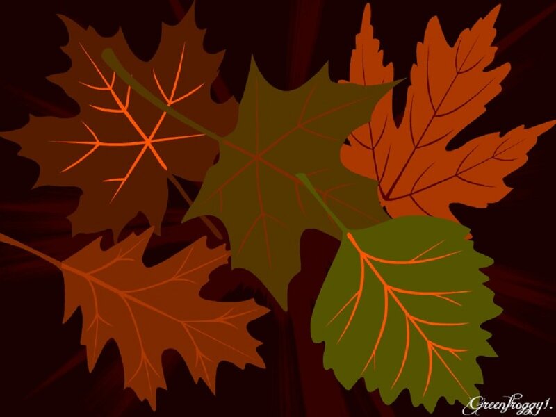 Autumn Leaves — Brown