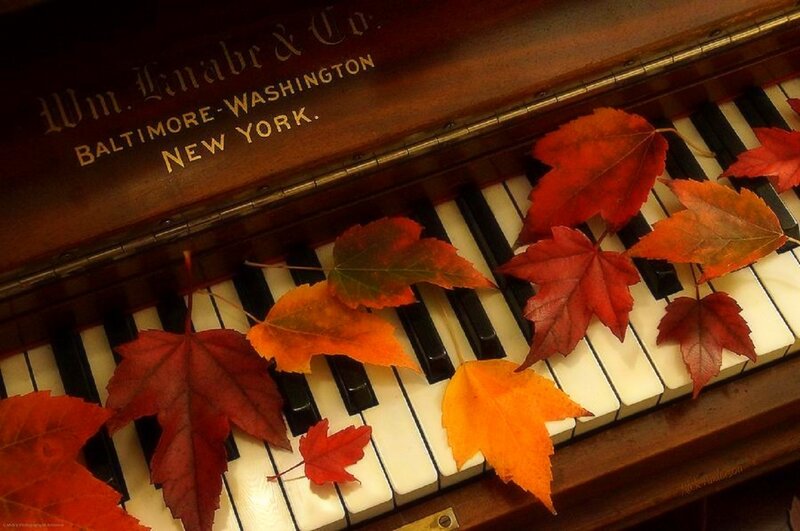 Autumn Leaves on Piano