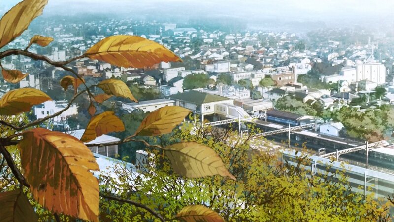 Autumn Leaves over Town