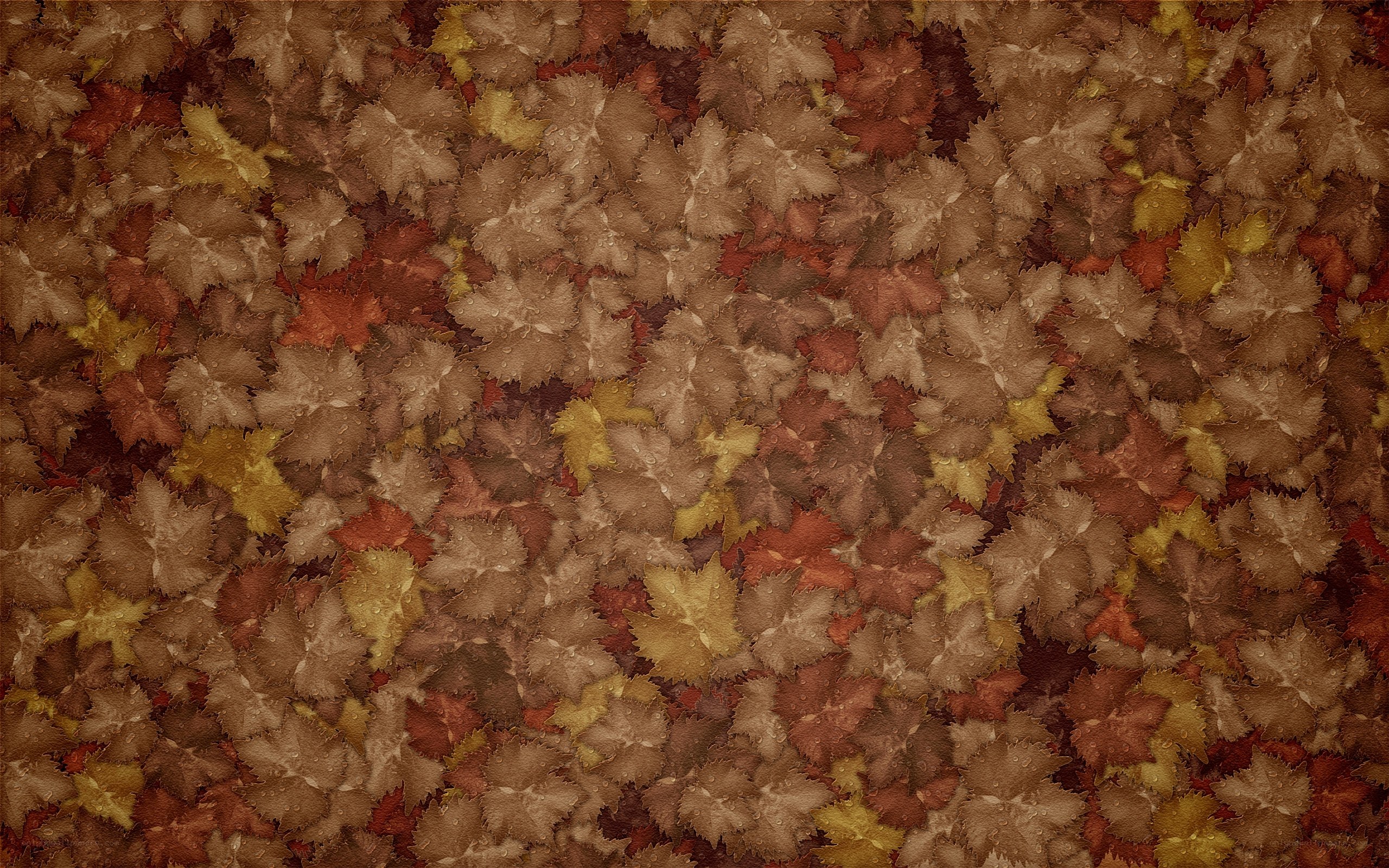 autumn leaves texture