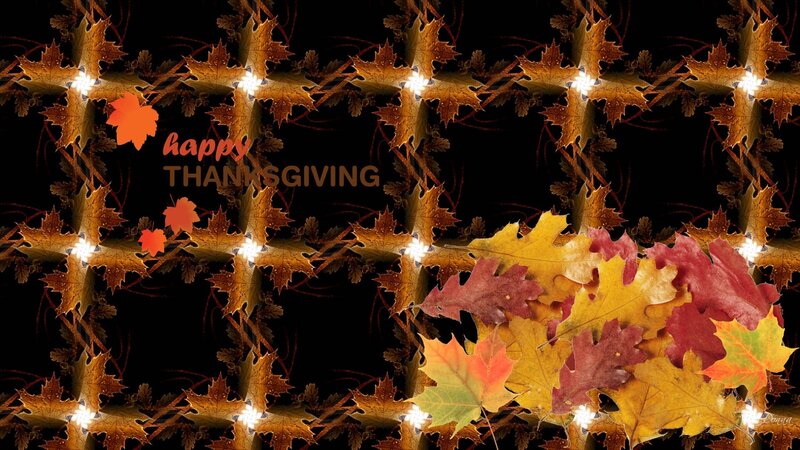 Autumn Leaves with Lights