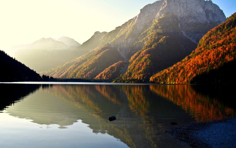 Autumn Mountain Lake