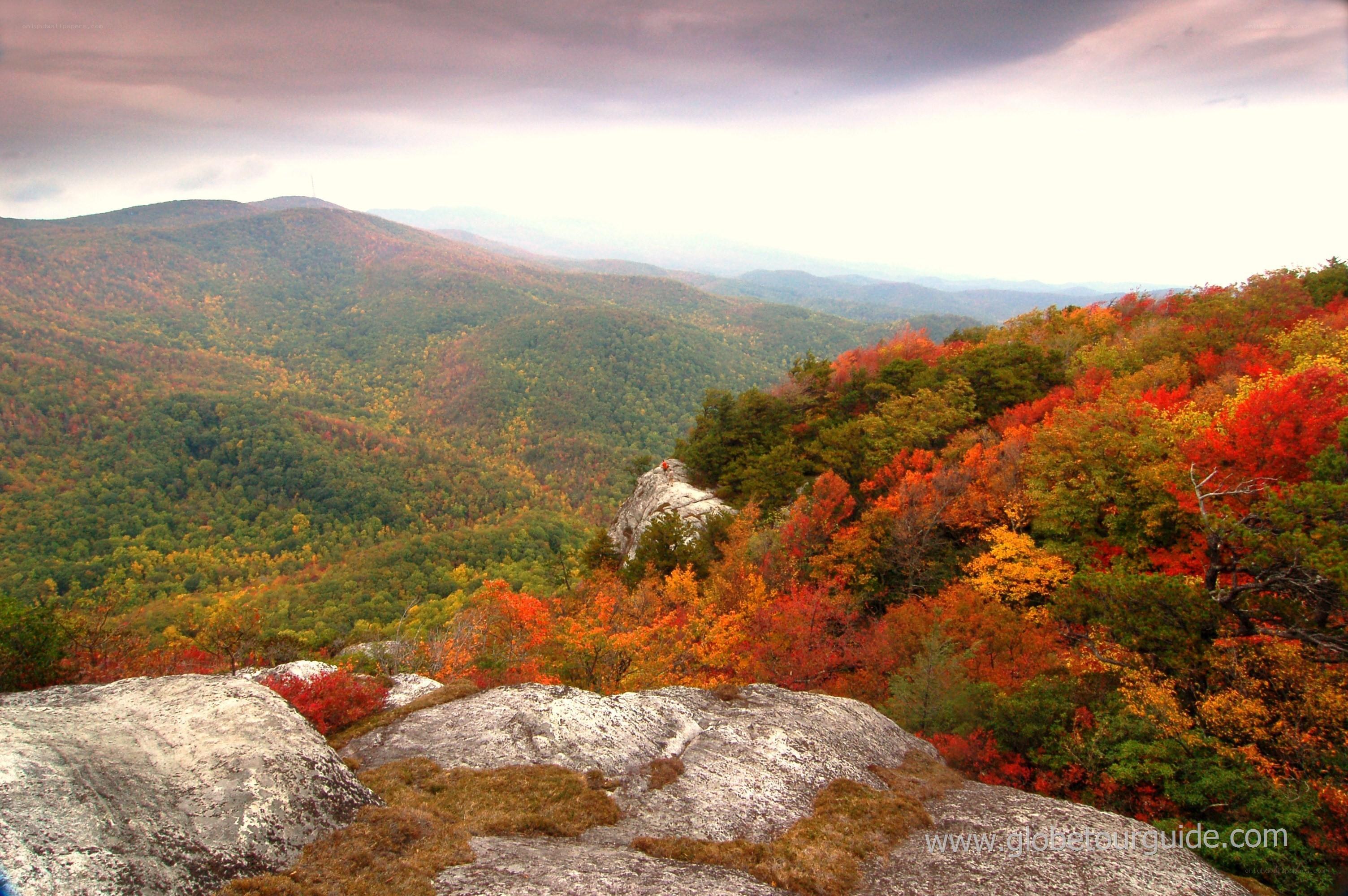 autumn mountain landscape