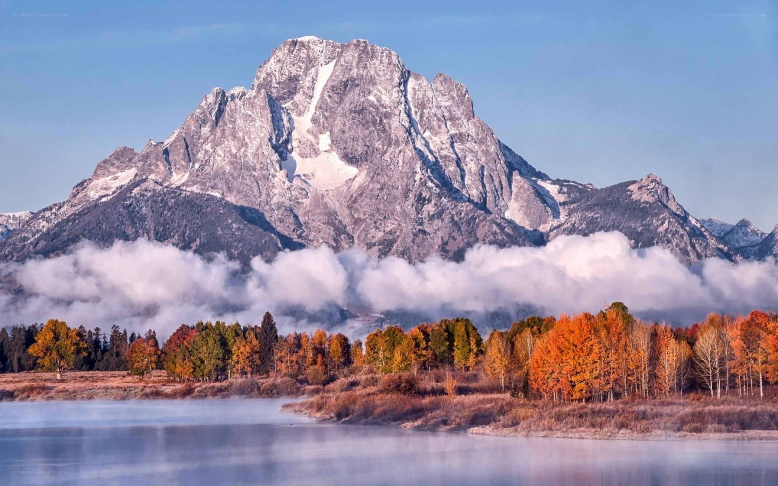 Autumn mountain landscape