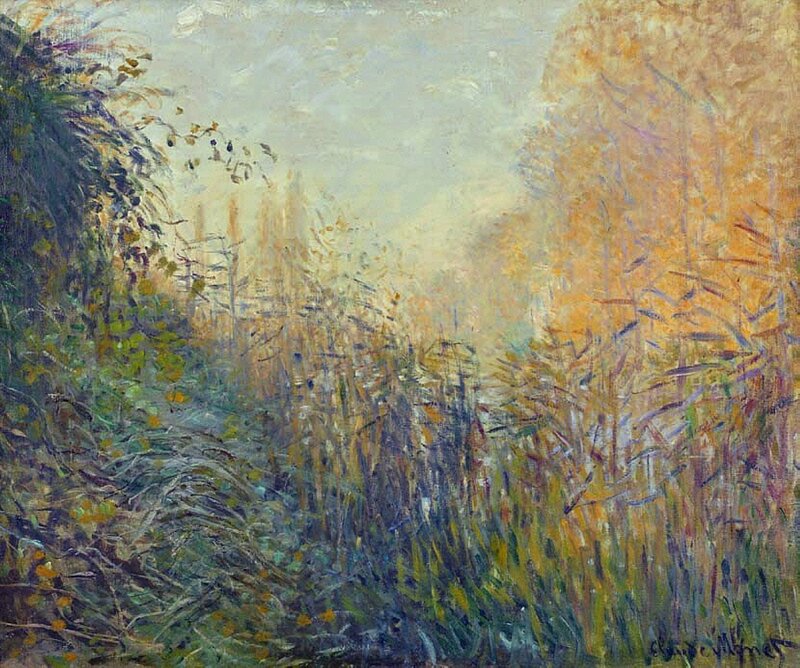Autumn Path in Giverny