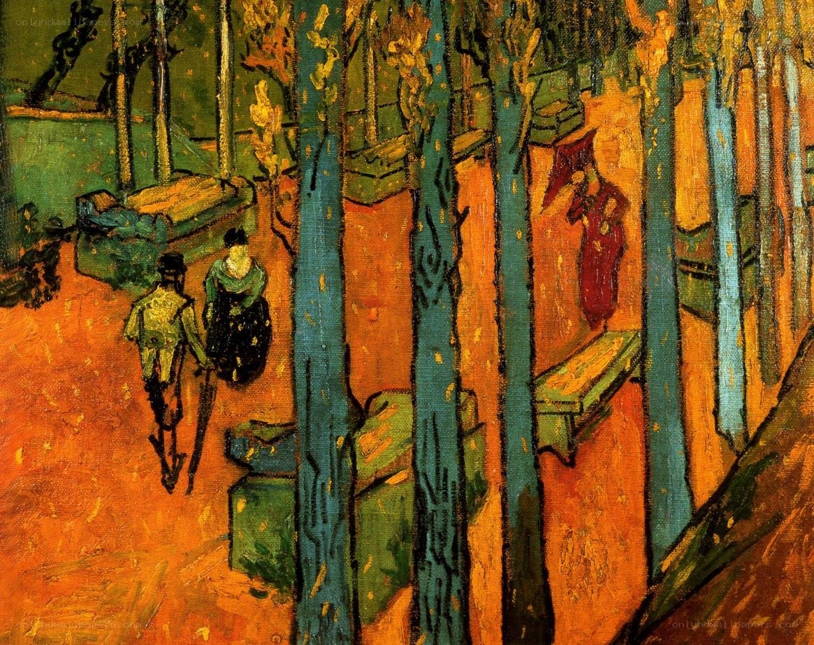 Autumn Path in the Park