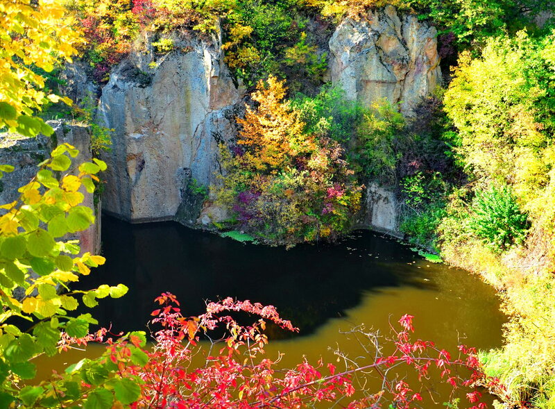Autumn Quarry Pond