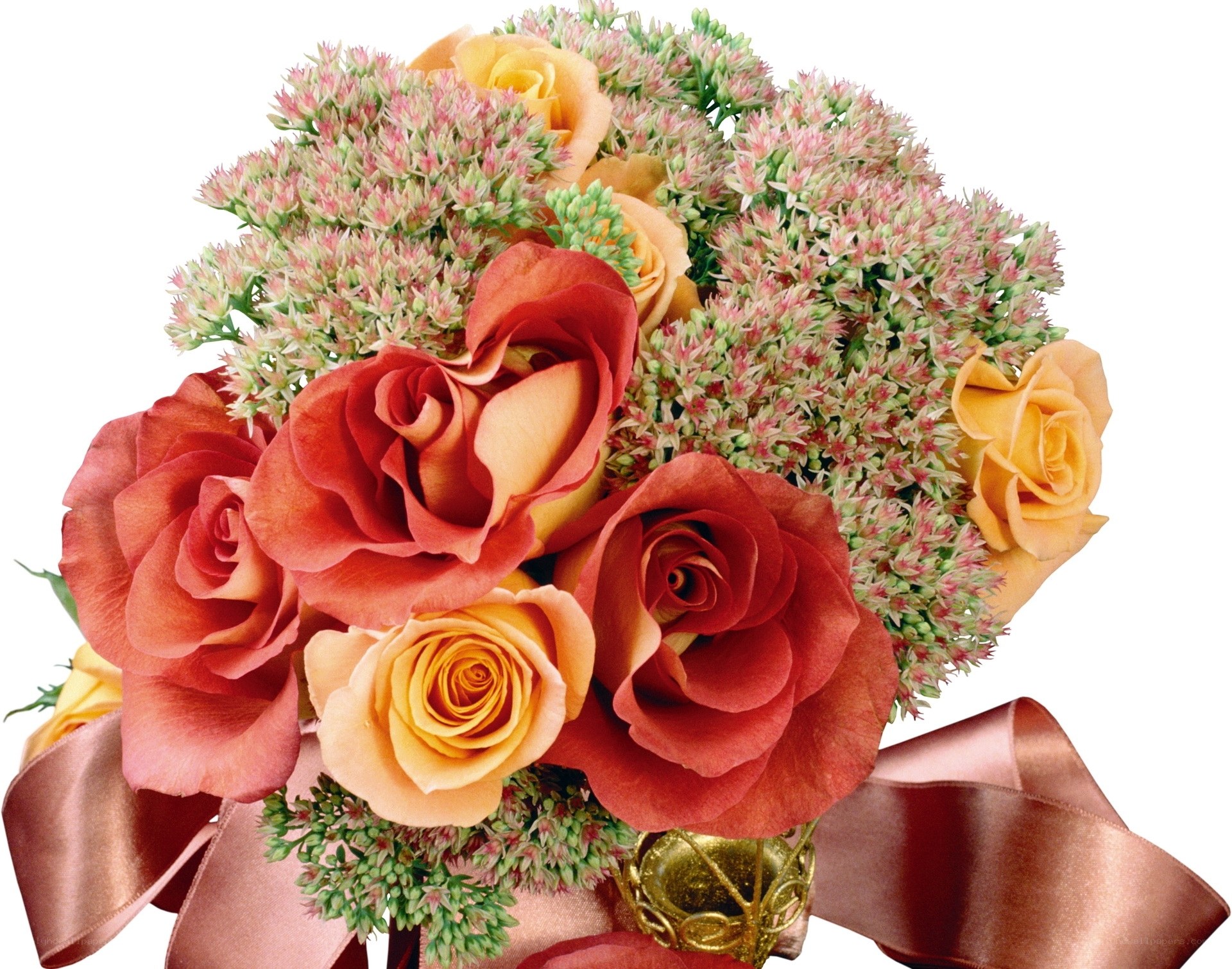 Autumn rose bouquet