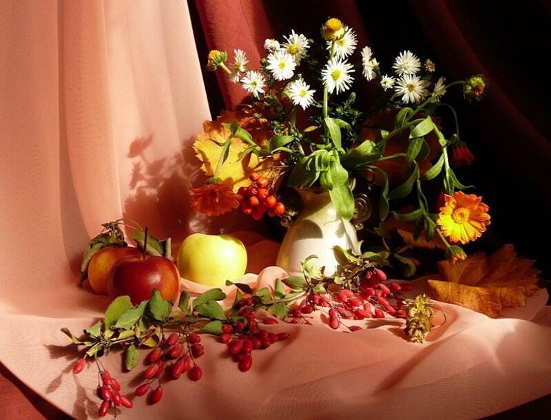 Autumn Still Life Arrangement