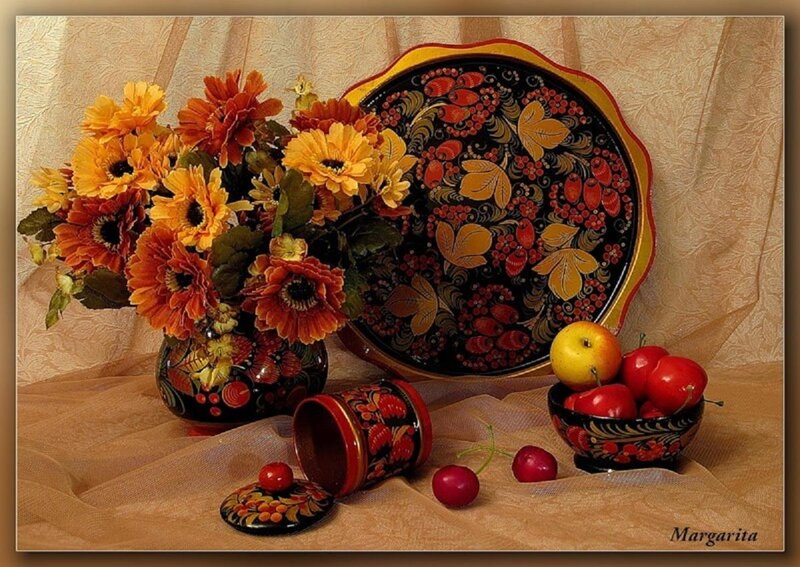 Autumn Still Life — Black