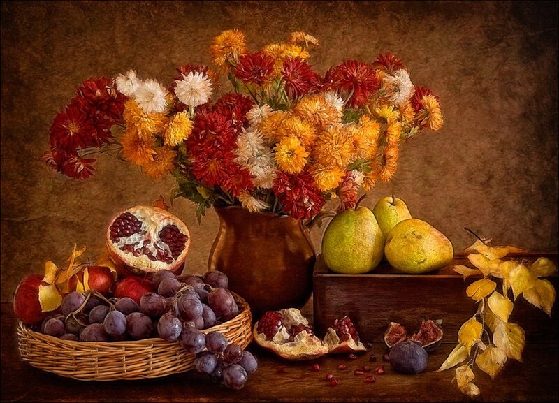 Autumn Still Life — Brown, Calm