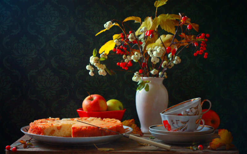 Autumn Still Life — Green