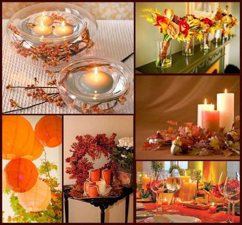 Autumn Table Decorations