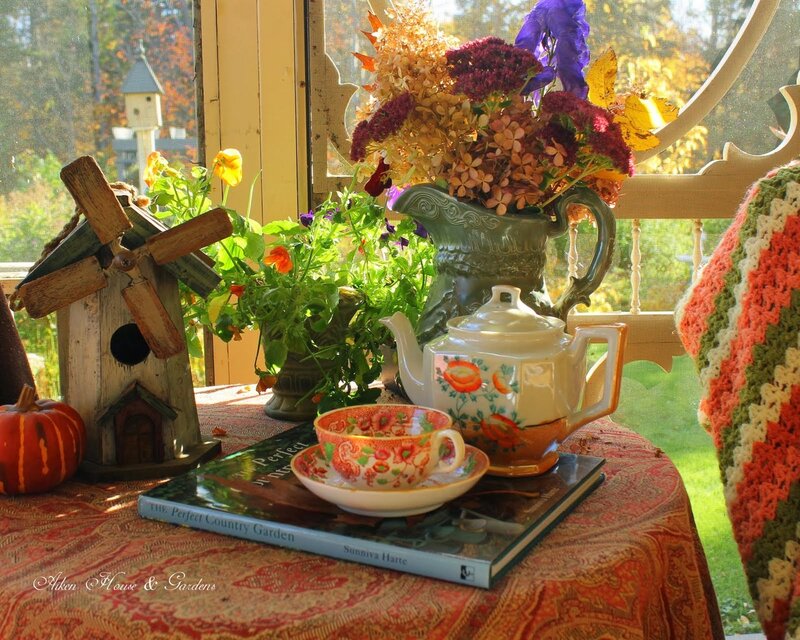 Autumn Tea Setting