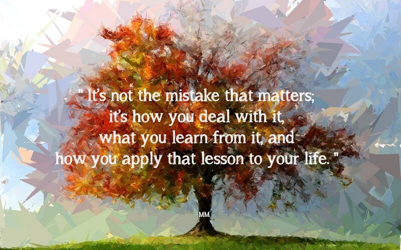 Autumn Tree with Quote