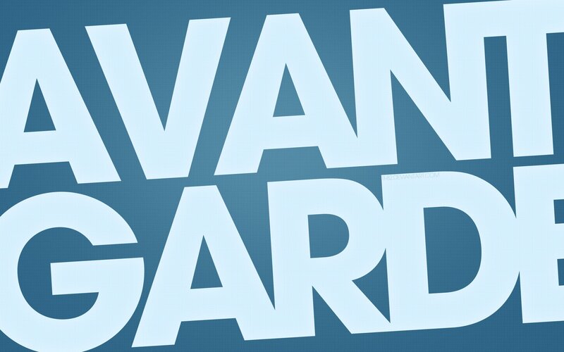 Avant Garde text design
