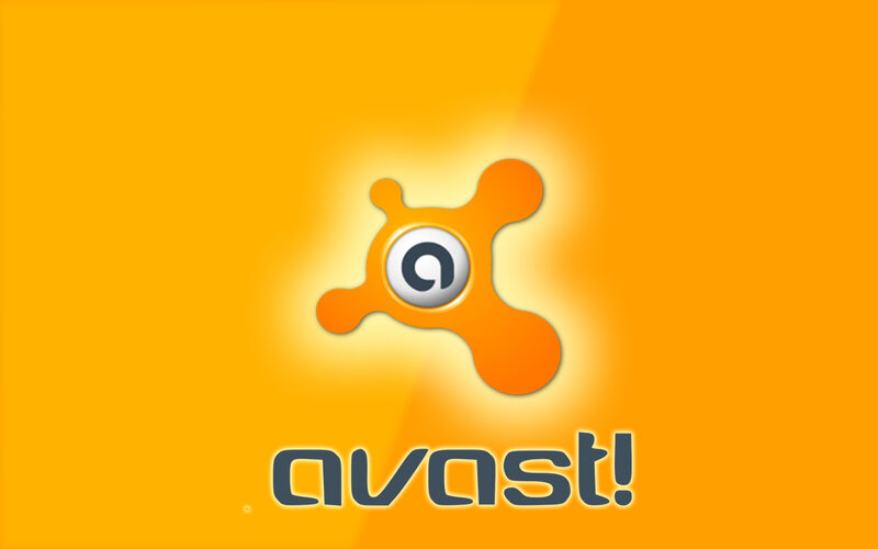 Avast Logo on Orange