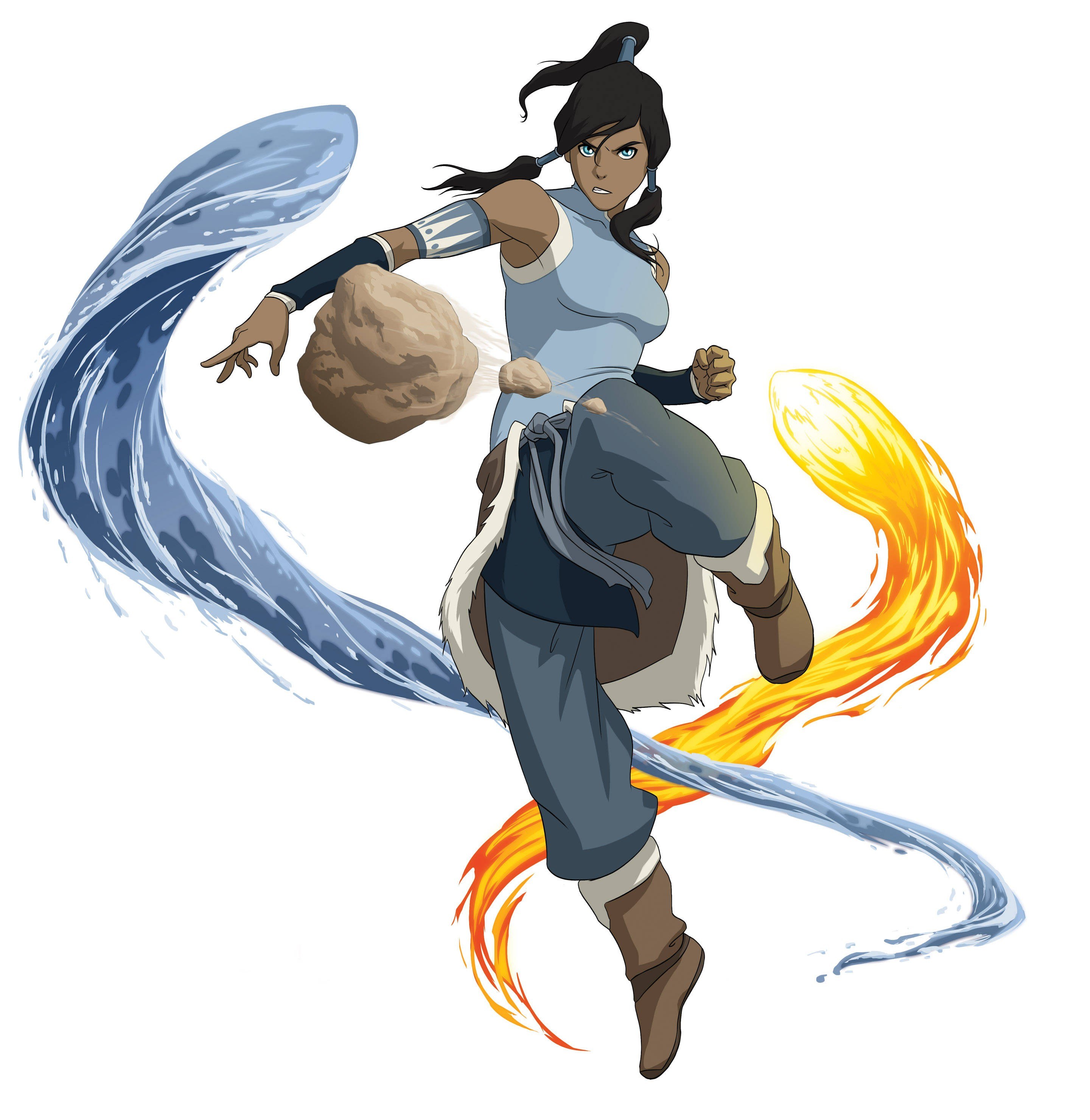 Avatar Aang in action