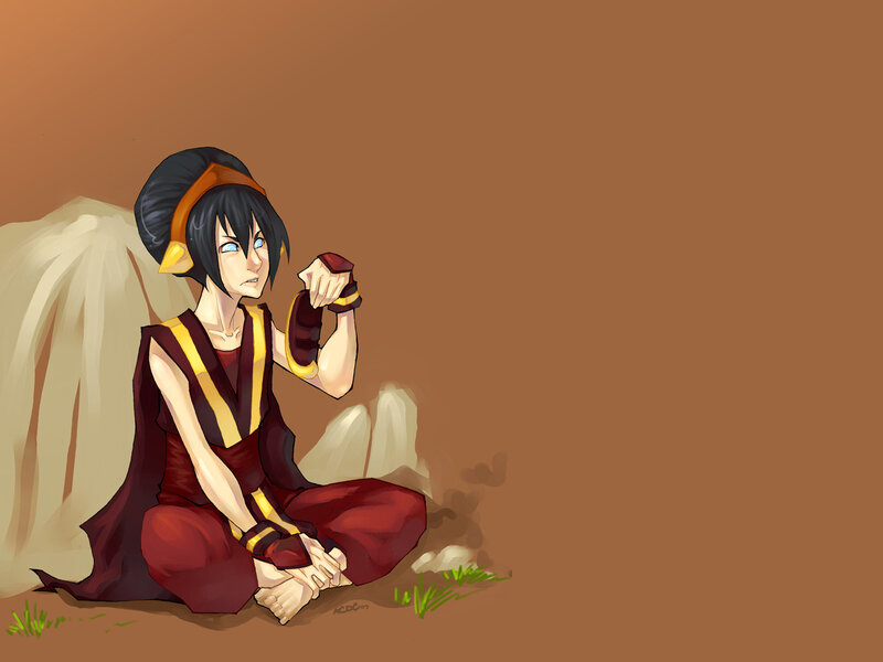 Avatar Aang sitting