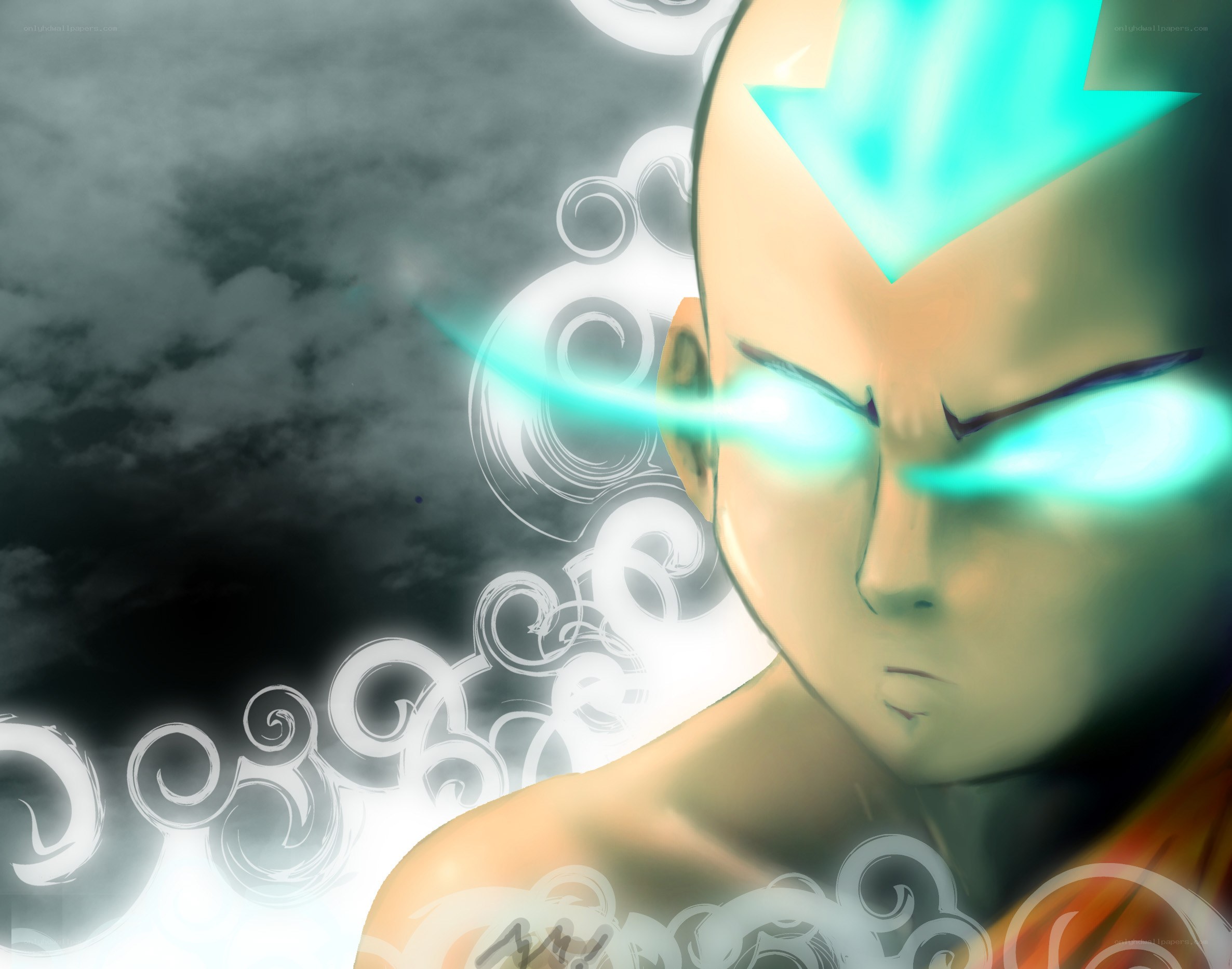Avatar Aang with energy