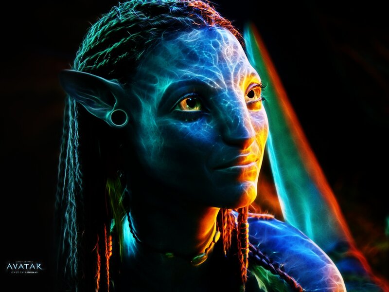 Avatar Character — Blue