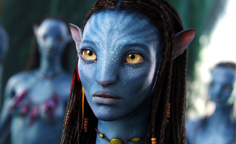 Avatar character close-up