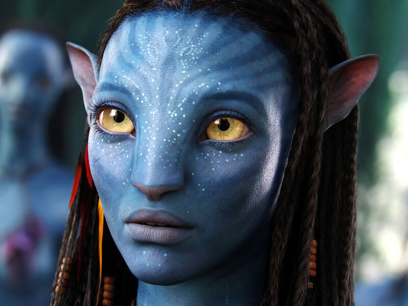 Avatar character close-up