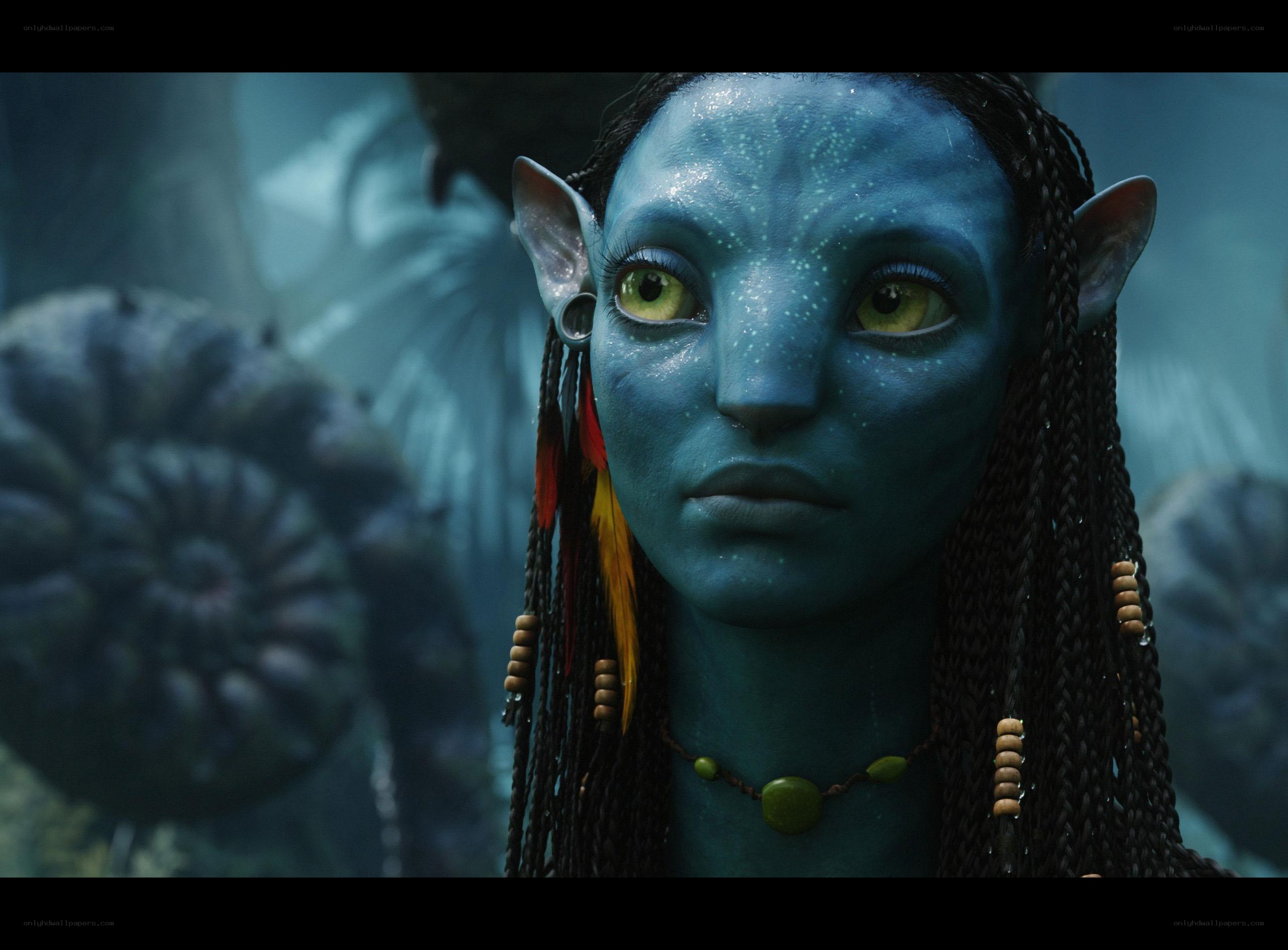 Avatar character close-up