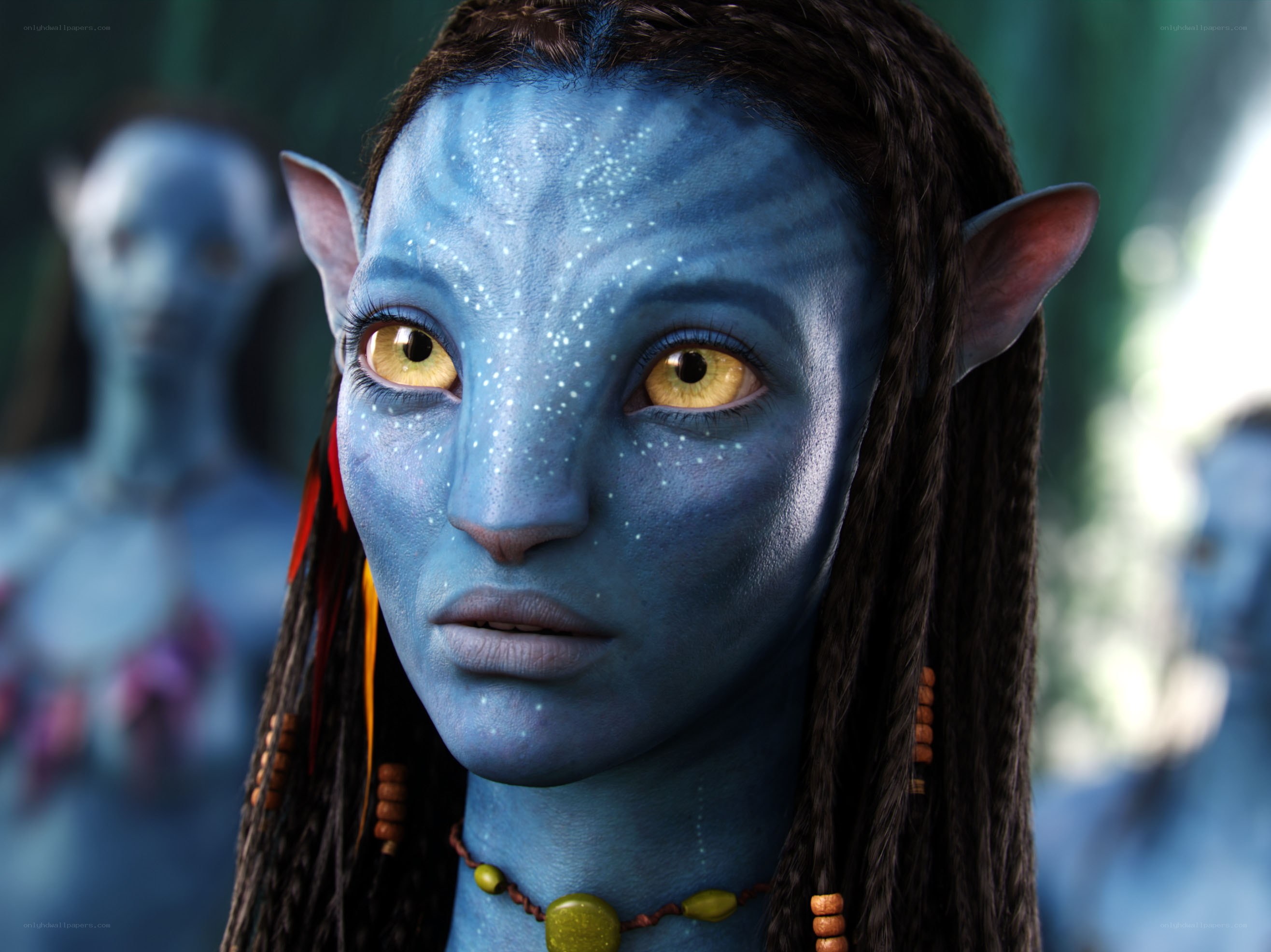 Avatar character close-up