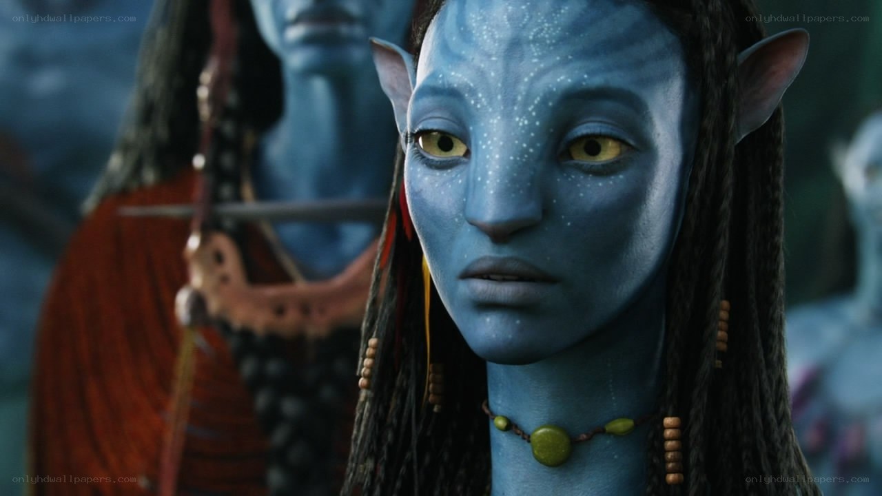 Avatar character close-up