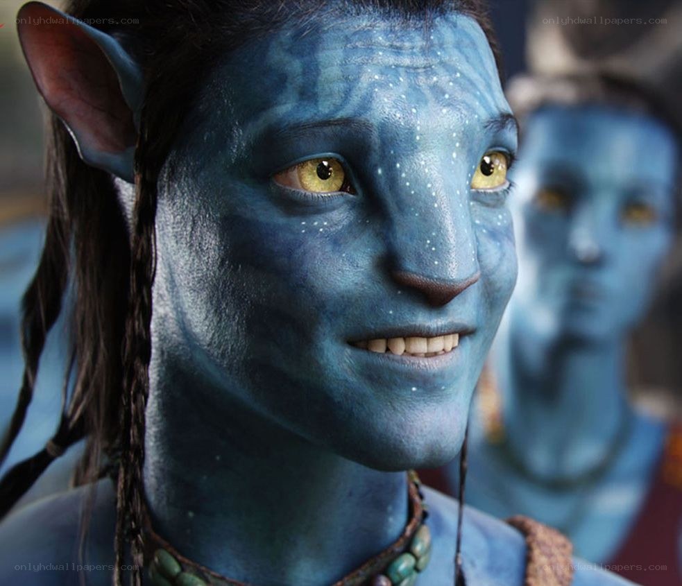 Avatar character close-up