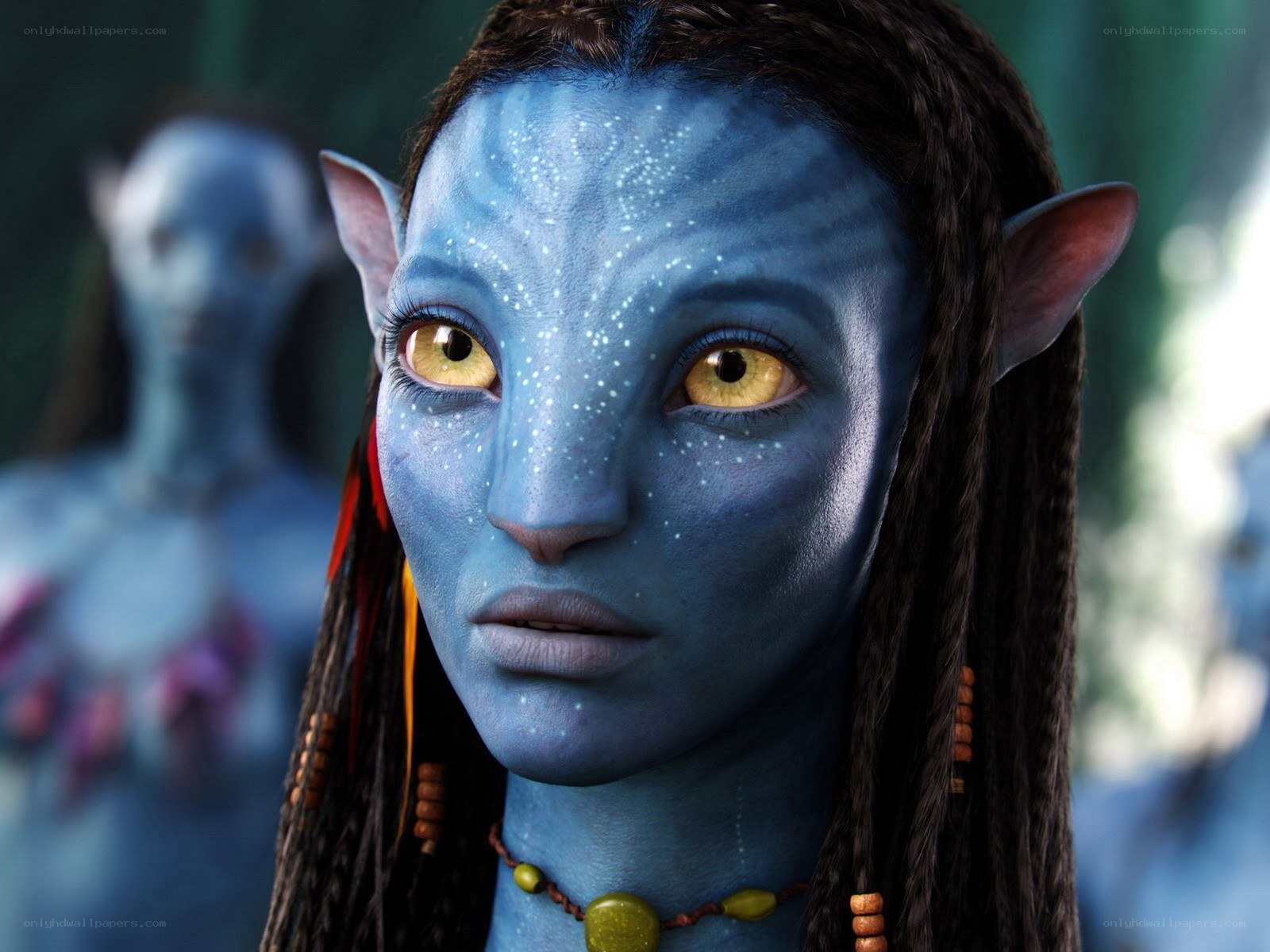 Avatar character close-up